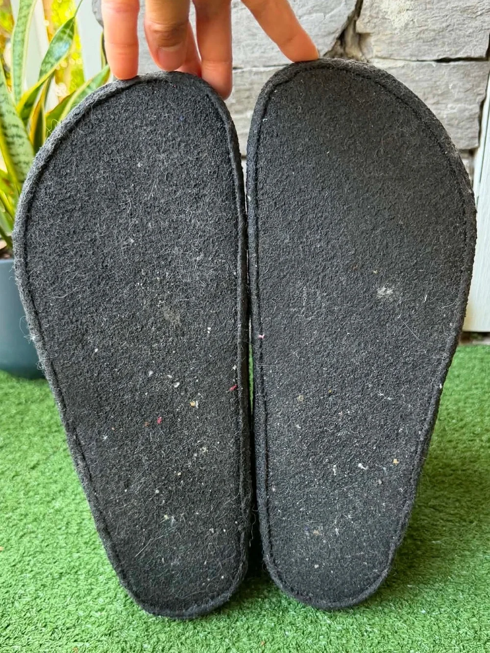 Birkenstock Andermatt Shearling Wool Felt Slipper Mens Booties